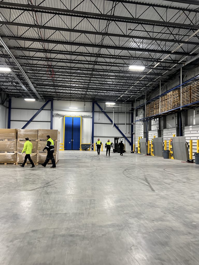 Inside the Jacksonville Warehouse