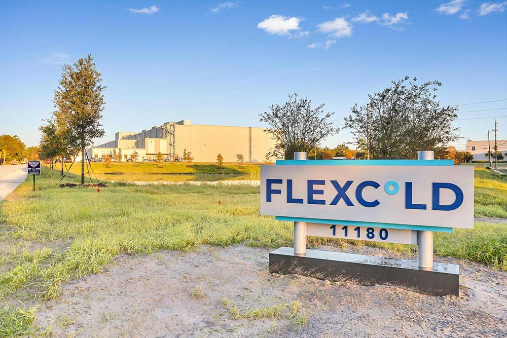 FlexCold's Cold Storage Warehouse in Jacksonville